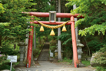 石割山ハイキングコース入口